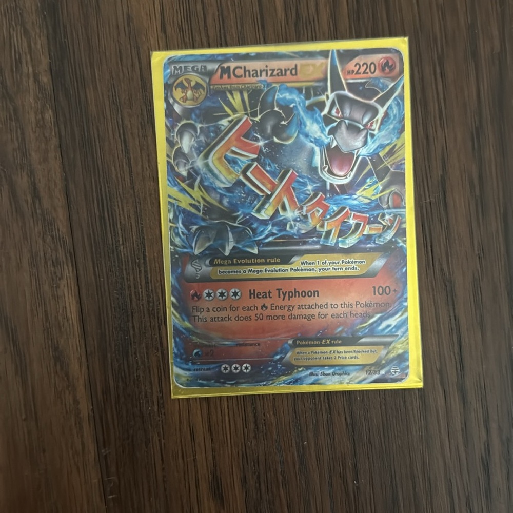 MCharizard powered with fire